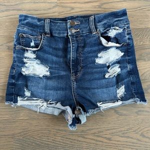 american eagle jean shorts